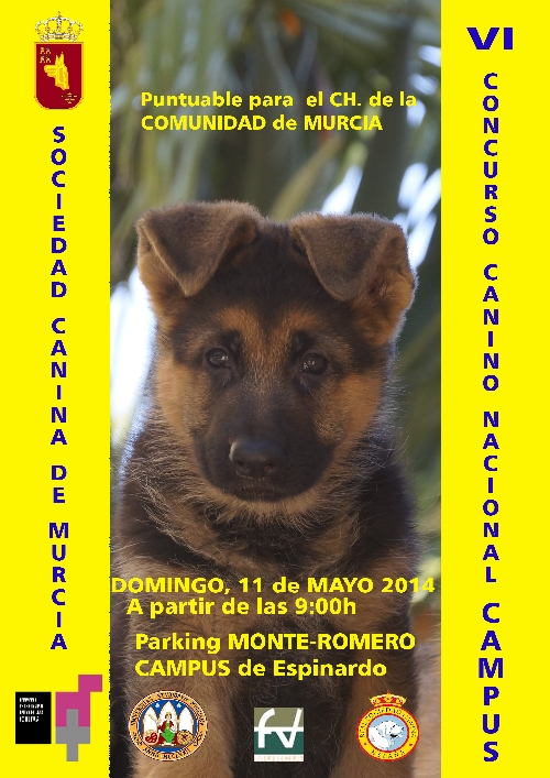 Contact: VI CONCURSO NACIONAL CANINO CAMPUS UNIVERSITARIO